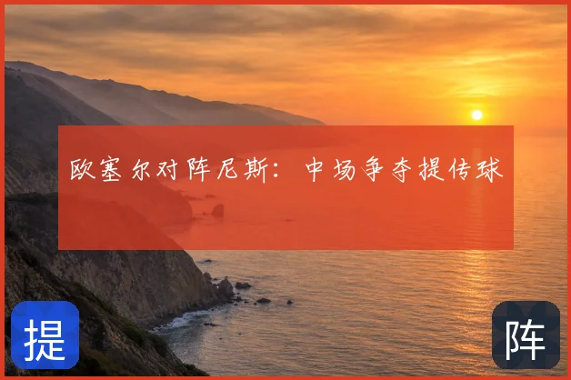 欧塞尔对阵尼斯：中场争夺提传球